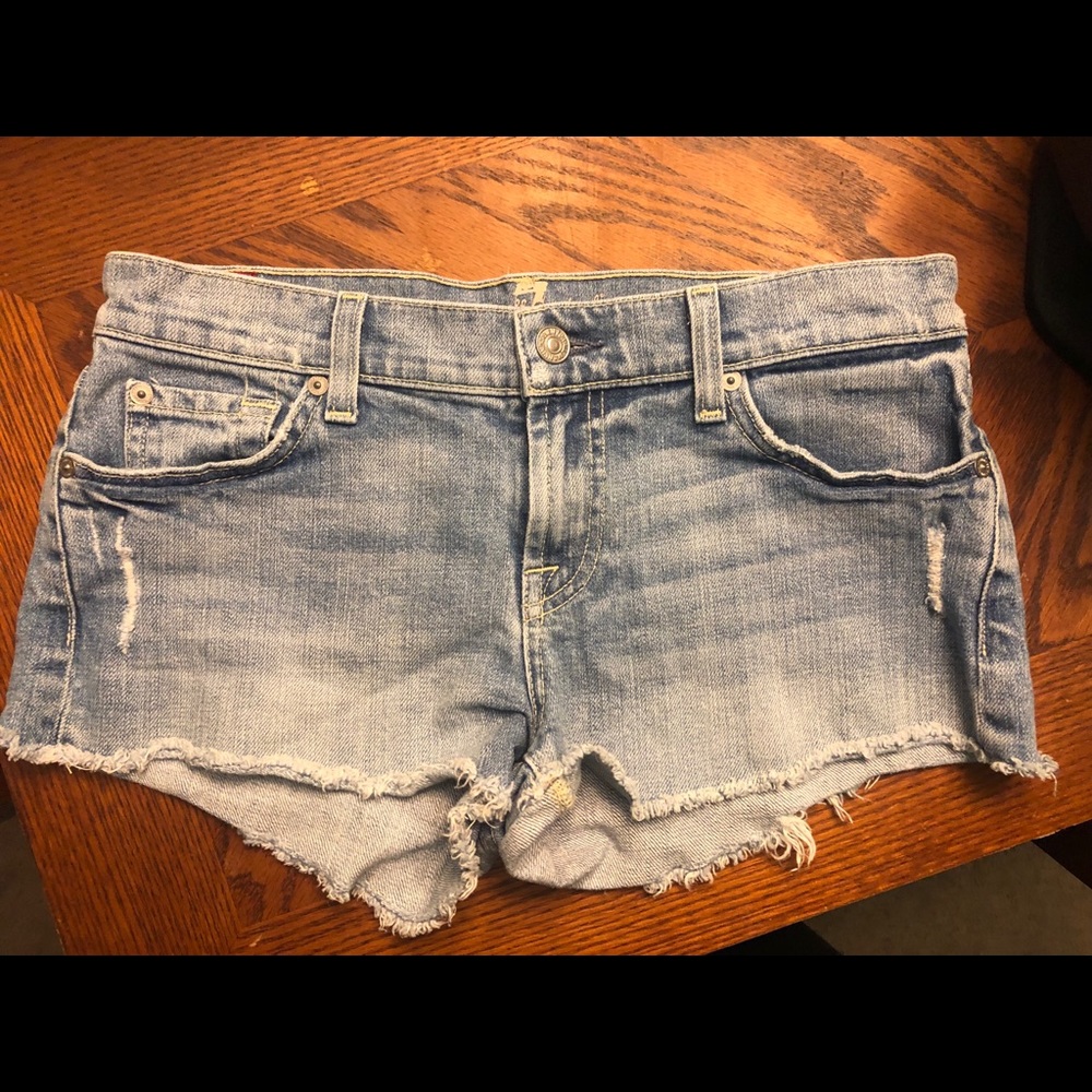 Seven for all mankind Jean Shorts